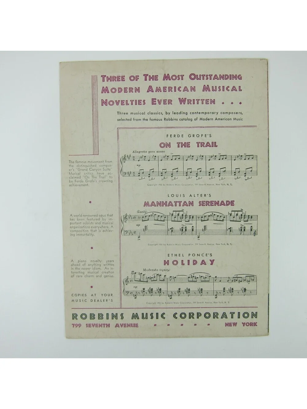 Sheet Music Sleepy Head Operator 13 Marion Davies Gary Cooper Vintage 1934